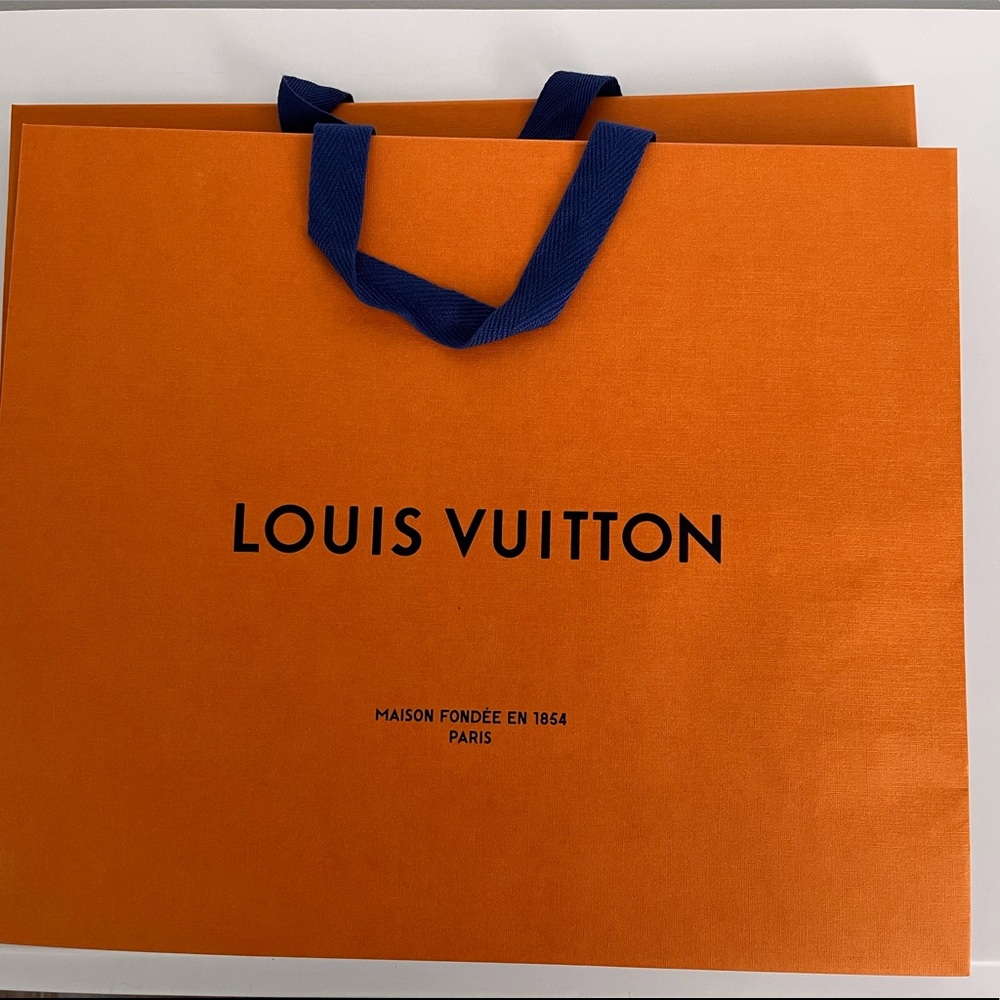 Louis Vuitton shopping bags